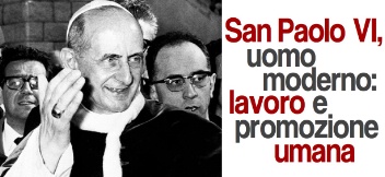 Incontri su Paolo VI e il lavoro