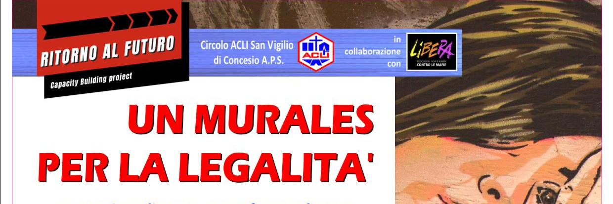 A Concesio un murales per la legalità