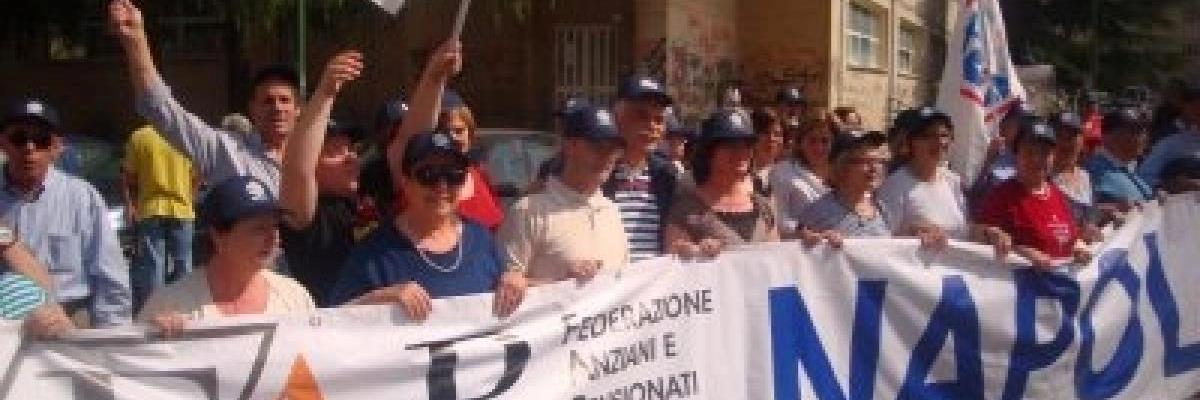 Anche la Fap-Acli in piazza con i pensionati