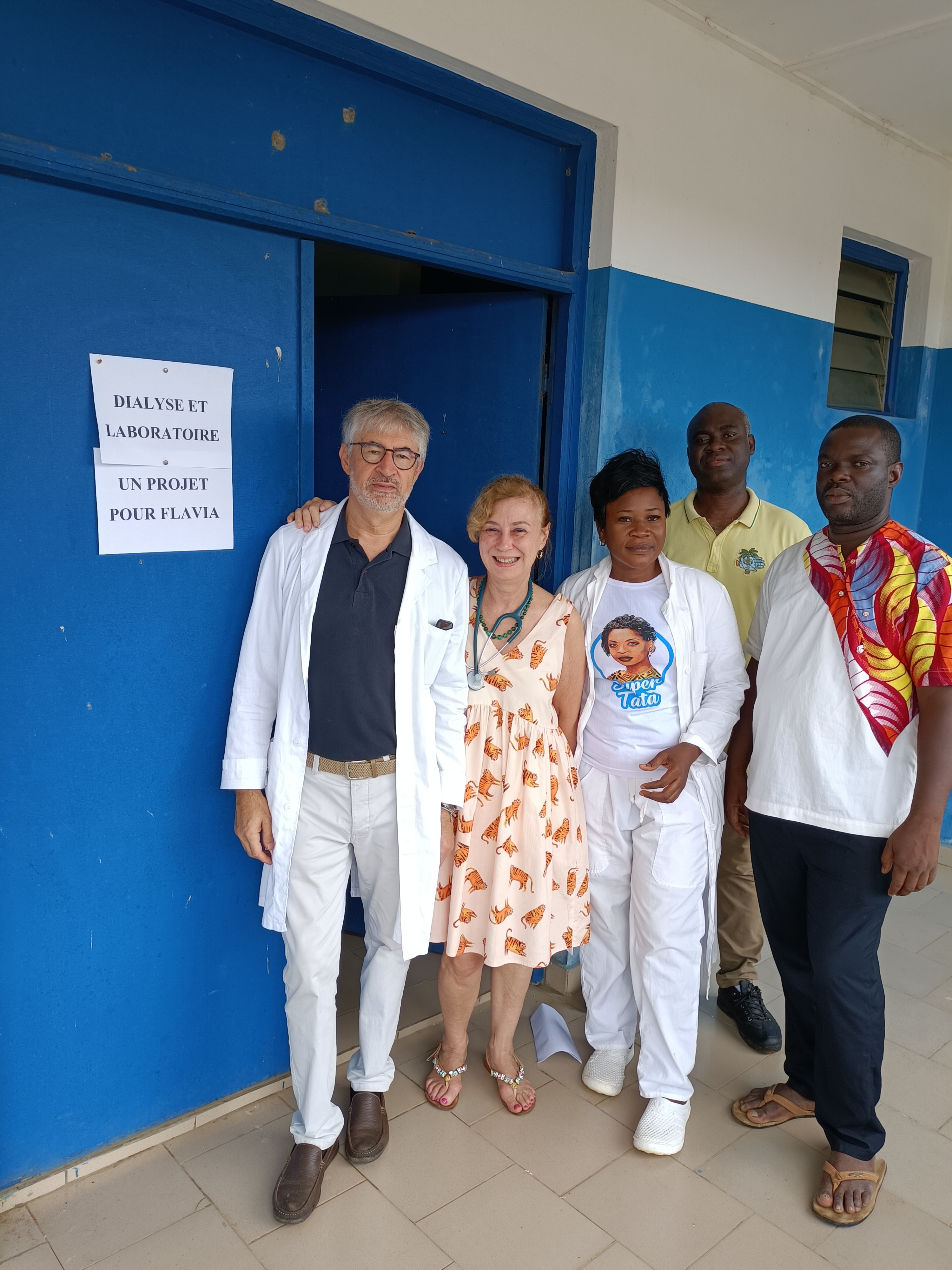 Primo traguardo per il progetto del centro dialisi in Costa d’Avorio