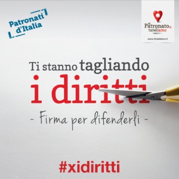 Consegnate al Presidente del Senato un milione di firme contro il taglio ai Patronati
