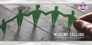 Nessuno escluso. Il rendiconto sociale del 2014