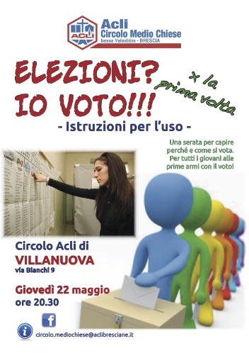 Incontro per neoelettori a Villanuova