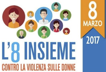 L'8 insieme contro la violenza sulle donne