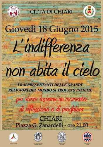 Preghiera interreligiosa a Chiari