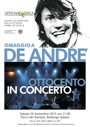Omaggio a De Andrè a Rodengo
