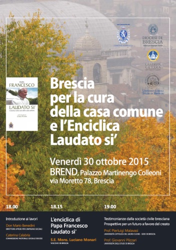 Convegno della Diocesi di Brescia sulla Laudato Sì