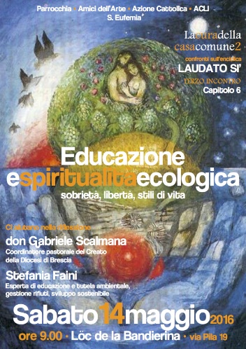 A Sant'Eufemia incontro sulla spiritualità dell'ambiente