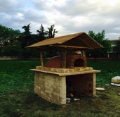 Inaugurazione del forno nel parco di via Sardegna