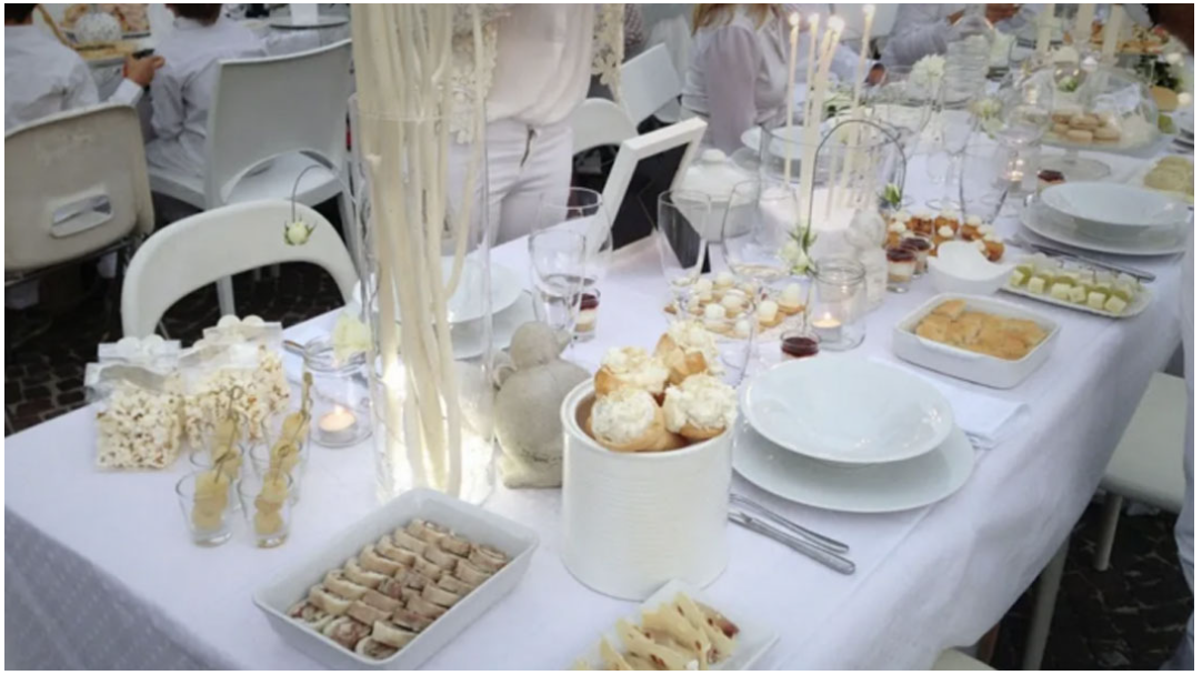 La Cena en bianch a Bovezzo