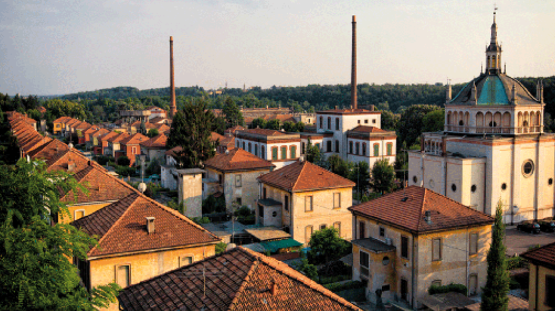 A Crespi d'Adda e Bergamo con il Circolo di Villanuova