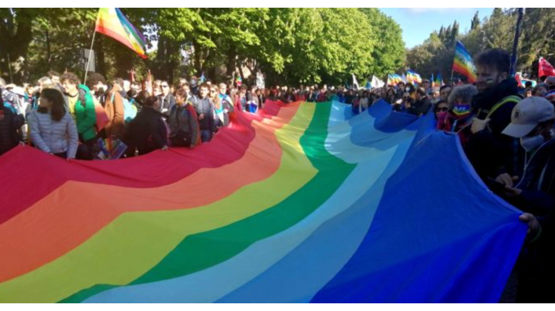 Manifestazione a Roma per la pace e la Costituzione