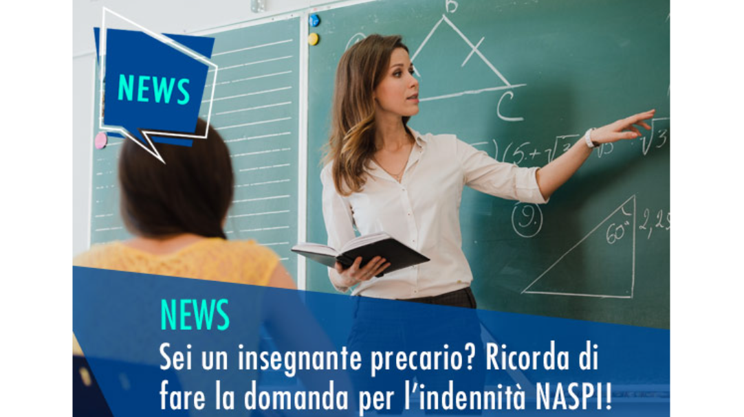 Naspi scuola. Al via le domande