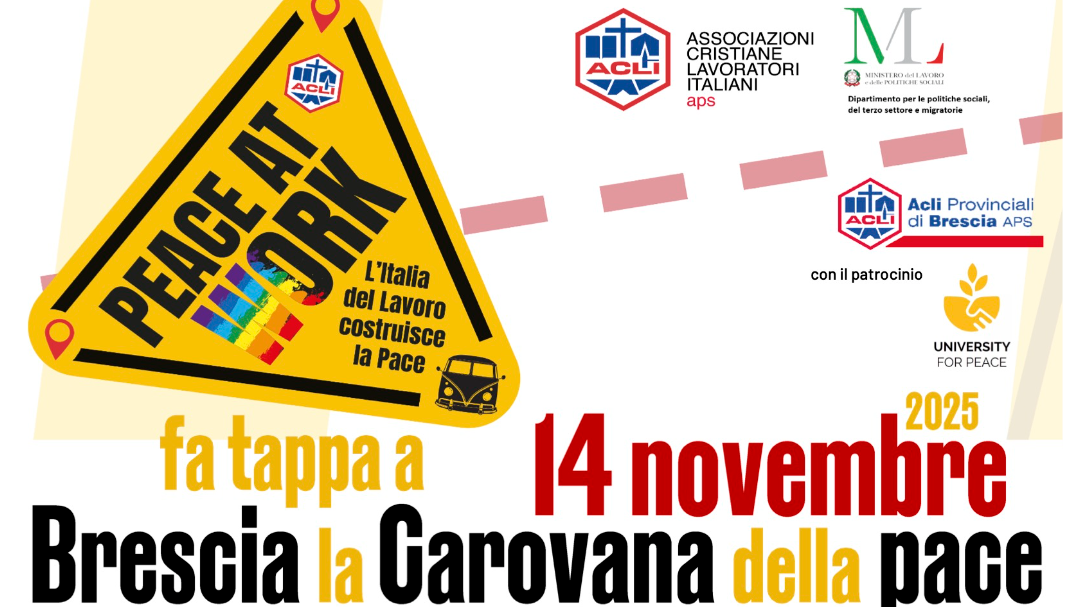 A Brescia la Carovana della Pace delle Acli