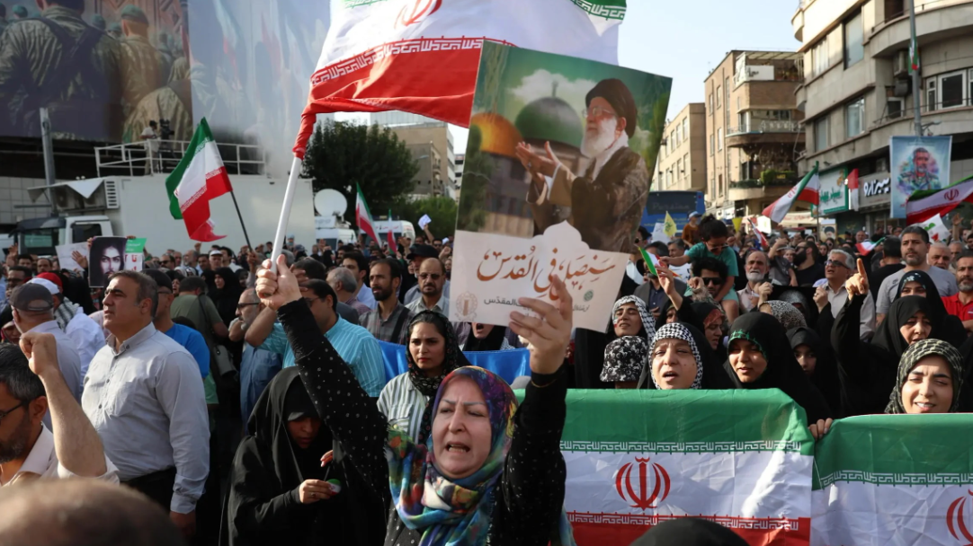 In piazza per la libertà dell'Iran