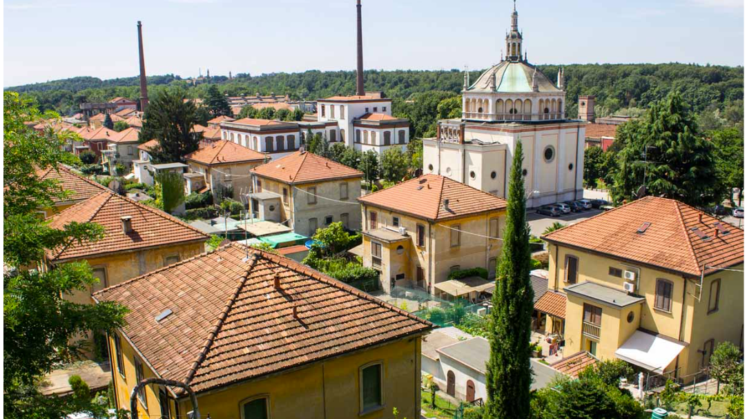 Al cimitero monumentale di Milano e a Crespi d'Adda
