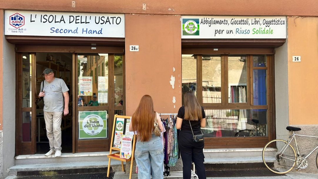 Inaugazione Isola dell'Usato a Iseo