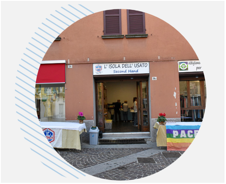 Nuova sede per l'Isola dell'Usato di Iseo