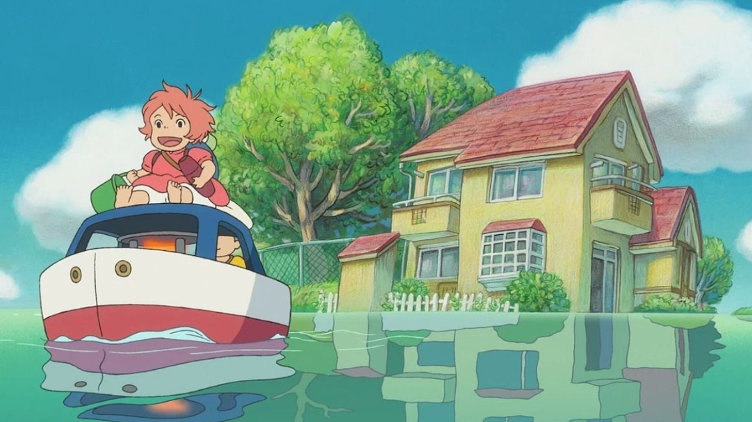Ponyo sulla scogliera. Film d'animazione a Carcina